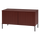 New Gravure tv meubel 100 cm grenen bordeauxrood