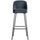 Vogue barstool 80 cm velvet teal