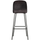 Vogue barstool 80 cm ecoleather black