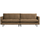 Rodeo classic 3-seater sofa velvet taupe