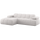 Mojo chaise longue bank links bouclé ecru melange
