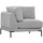 Couple corner element light grey