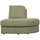 Family 1-place element angle rond droit tissu vert