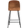 Vogue barstool 65 cm ecoleather cognac