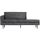 Rodeo daybed left structure velvet mountain