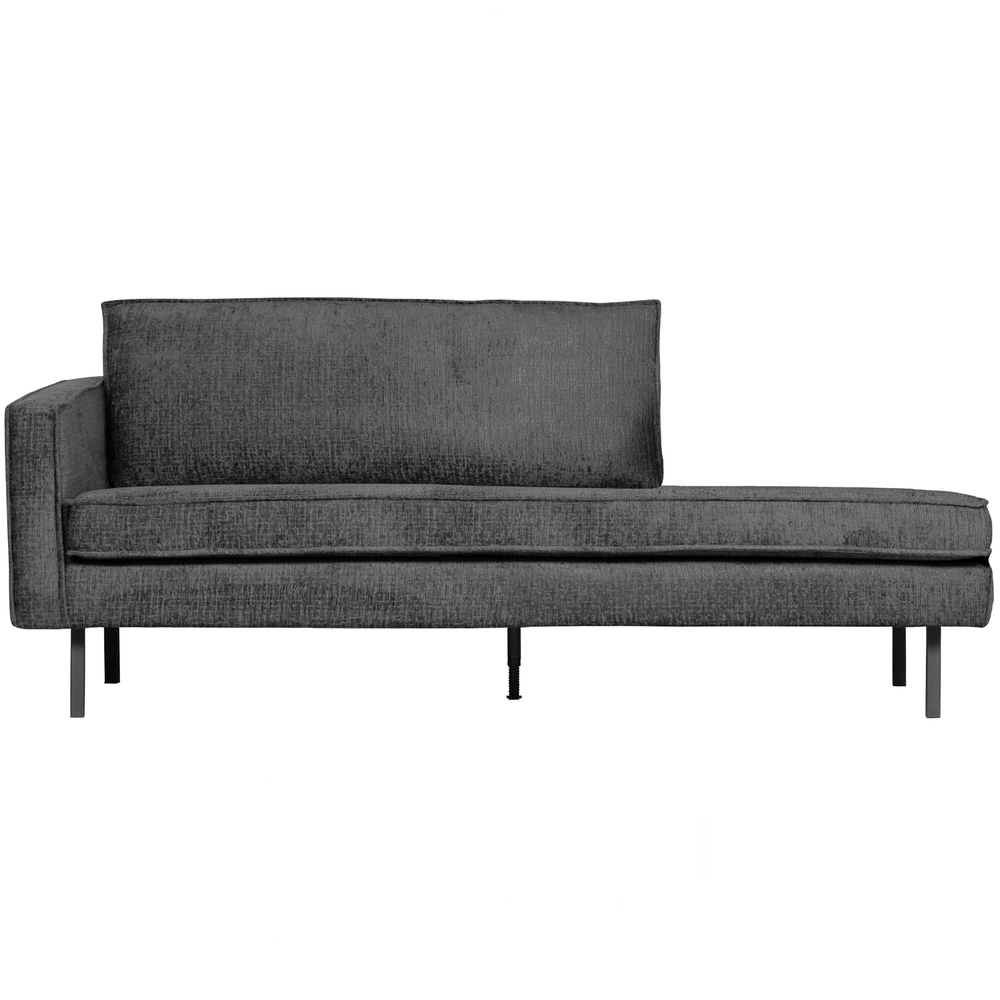 Rodeo daybed left structure velvet mountain, front view