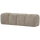 Mojo eetbankje 164 cm ribstof donker zand