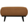 Statement pouf bouclé beurre