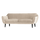 Rocco sofa 187 cm velvet off white