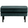 Rodeo hocker op poten velvet groenblauw