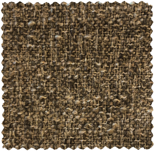Allure chaise longue gauche tissu tissé mélangé brun foncé, détail de la matière