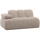 Mojo 1.5-seater element arm left woolly dark sand