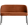Vogue banc à manger velours la rouille
