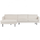 Rodeo chaise longue links bouclé naturel