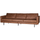 Rodeo bank 3-zits ecoleer cognac