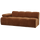 Mojo 2-seater element arm left rib fabric rust brown