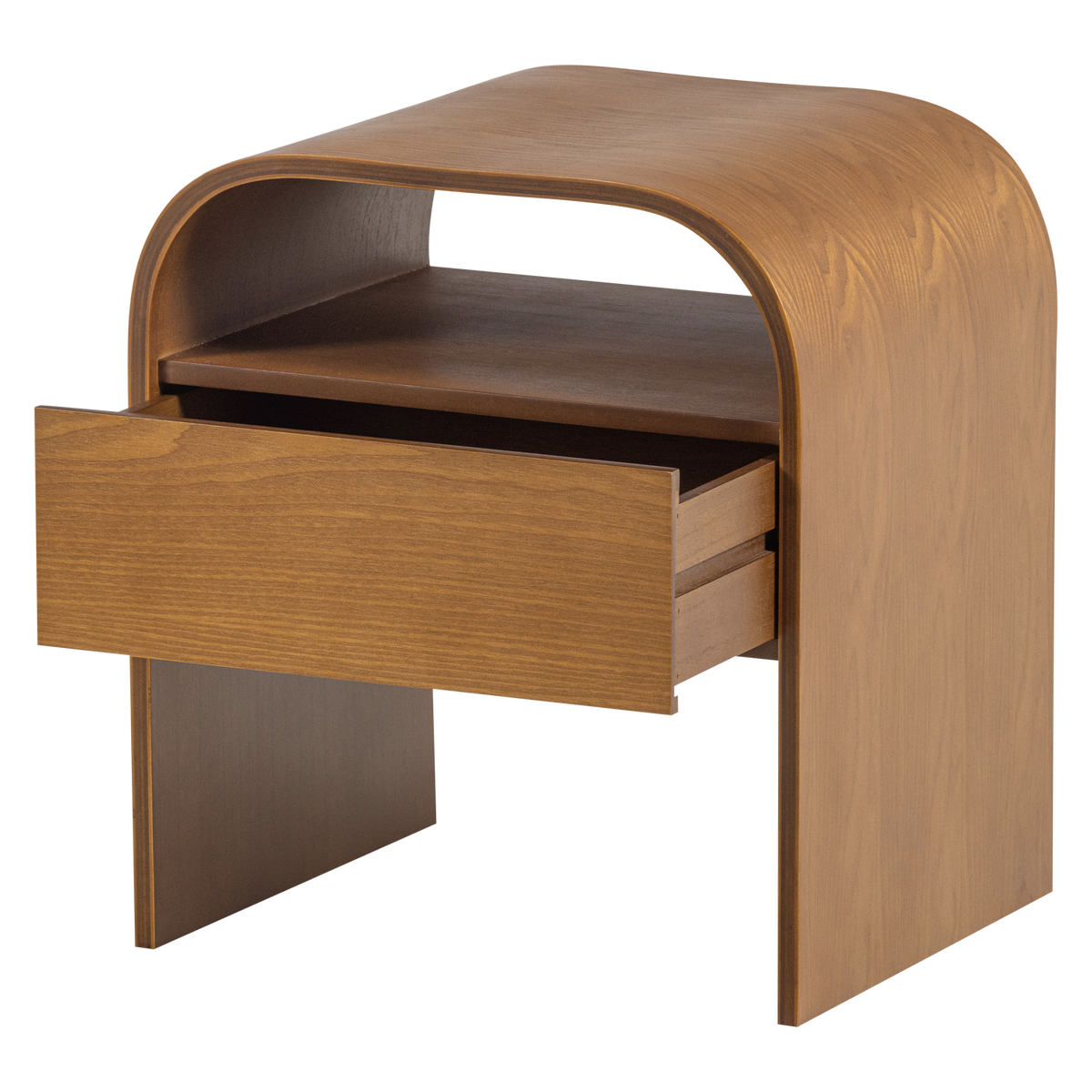 Momo nightstand/side table wood brown