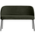 Vogue banc à manger velours vert foncé