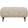 Lloyd pouf tissu grosier mélangé naturel