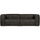 Bean canapé 3,5-places eco cuir noir