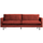 Rodeo classic 2,5-seater sofa velvet chestnut
