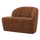 Mojo banc 2 places droit laineux brun rouille
