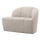 Mojo 2-seater bench right rib fabric ecru