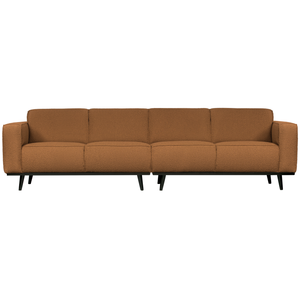 Statement 4-seater 280 cm bouclé butter, front view