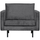 Rodeo fauteuil structure velvet mountain