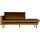 Rodeo daybed gauche velvet jaune miel