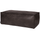 Rodeo poef 43x120x60 ecoleer zwart