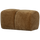 Mojo pouf 45x84x64 cm woven rib fabric honey yellow