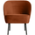 Vogue armchair velvet rust