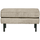Rodeo tabouret sur jambes structure velvet wheatfield