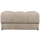 Second Date hocker rib fabric travertin