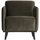 Statement arm chair velvet vert chaud