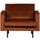 Rodeo armchair velvet rust
