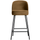 Vogue barstool 65 cm velvet honey yellow