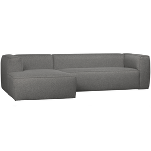 Bean canapé d angle gauche incl. coussions gris moyen, côté gauche