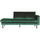 Rodeo daybed droite velvet vert forêt