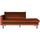 Rodeo daybed links velvet roest