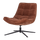 Maudi draaifauteuil chenille structuur bruin