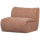 Baggy 1-zits element geweven chenille oudroze