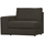 Family 1-place element bras gauche tissu anthracite