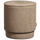 Pearl pouf mélangé mud