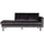 Rodeo daybed right velvet anthracite