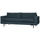Arwin 3-seater sofa steel blue