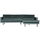 Rodeo chaise longue right velvet teal