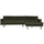 Rodeo chaise longue a droite velvet vert foncé