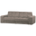 Second Date 2-seater rib fabric mud